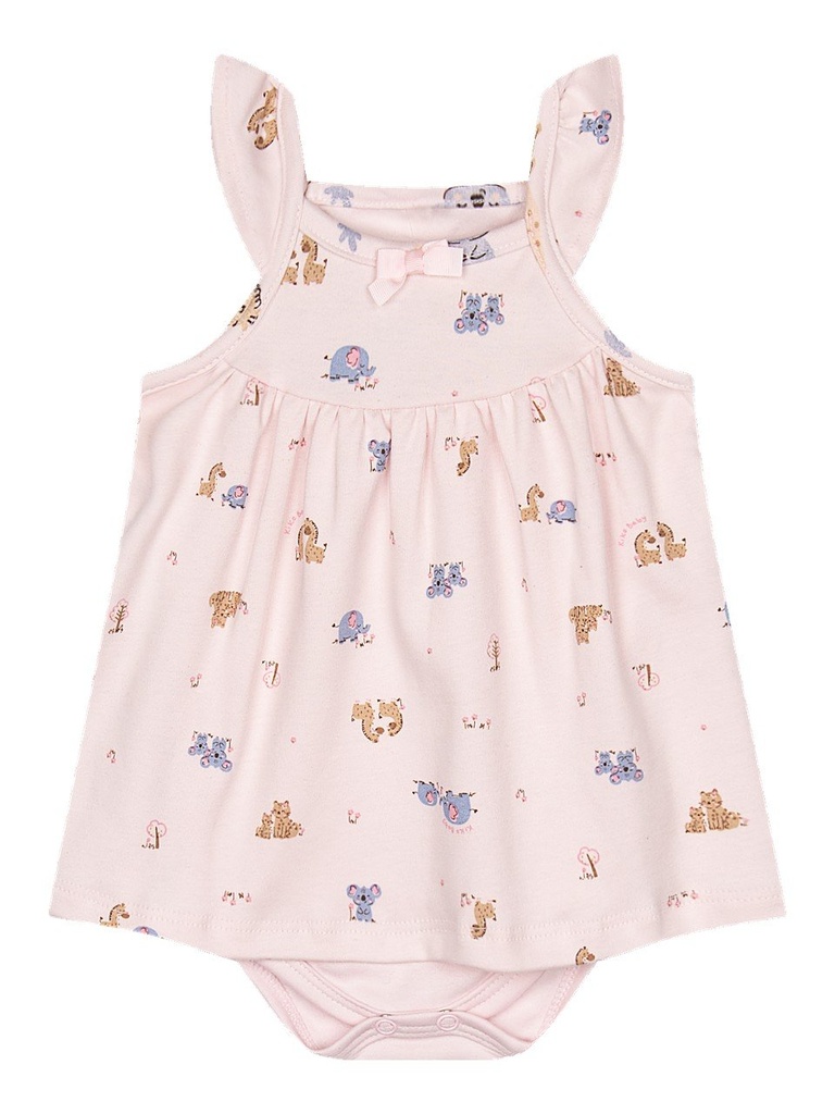 Body Vestido Bebê Feminino Kiko Baby 15648