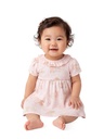 Conjunto Vestido e Cobre Fralda Bebê Feminino Kiko Baby 15675