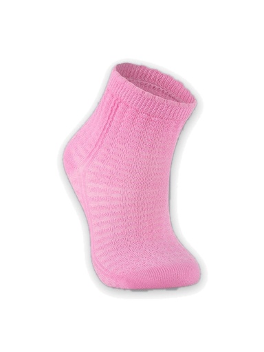 Meia Bebê com Borda Ondulada para Menina Pink