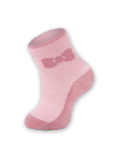 Meia Bebê com Lacinho para Menina Rose