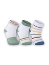Kit 3 Meias Bebê Unissex Lupo 02000-789