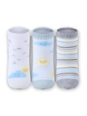 Kit 3 Meias Bebê Unissex Lupo 02000-789