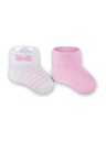 Kit 2 Meias Bebê Unissex Lupo 02030-088