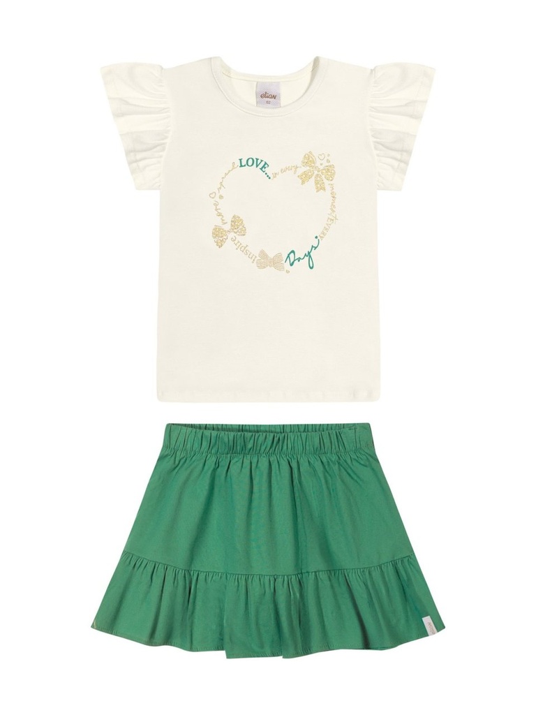 Conjunto Infantil Feminino Elian 232440