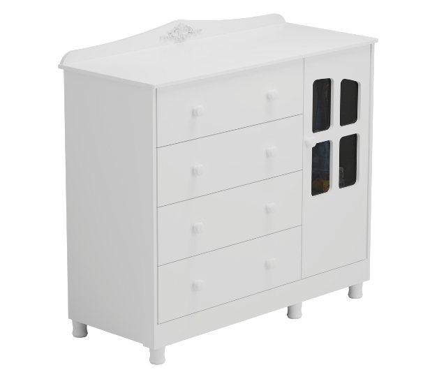 Cômoda Elo New 1 Porta Peroba 4463