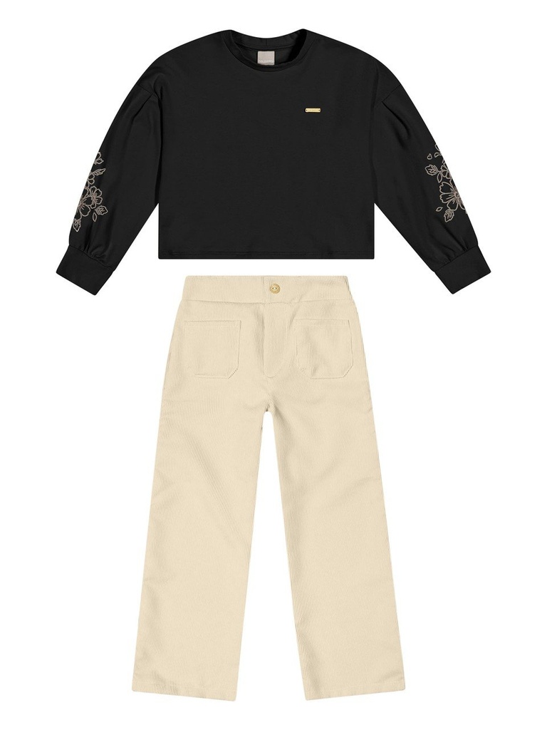 Conjunto Juvenil Feminino Colorittá 75228