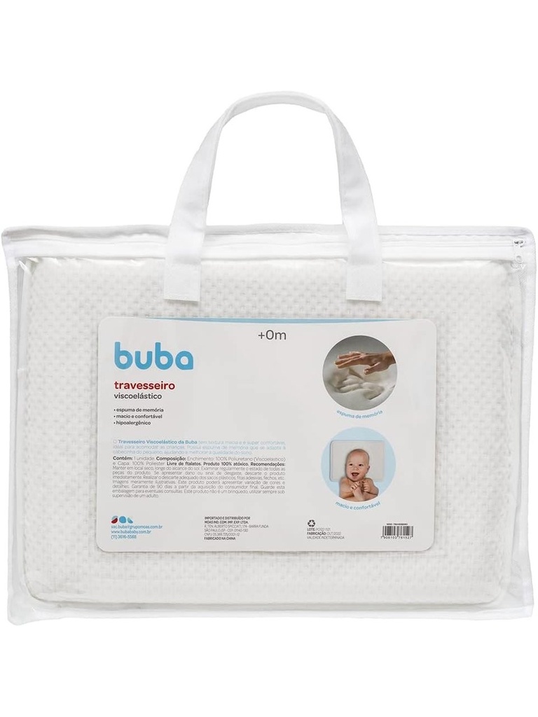 Travesseiro Viscoelástico 16152 Buba
