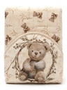 Toalha C/capuz Localizado Fabula Lisa C/forro Fralda Est 67x90cm PCT 1un Baby Joy 760996 Baby Joy