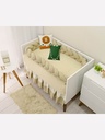 Kit Berço Bebê Unissex Balu Baby Trança Savana 8 Peças 80871