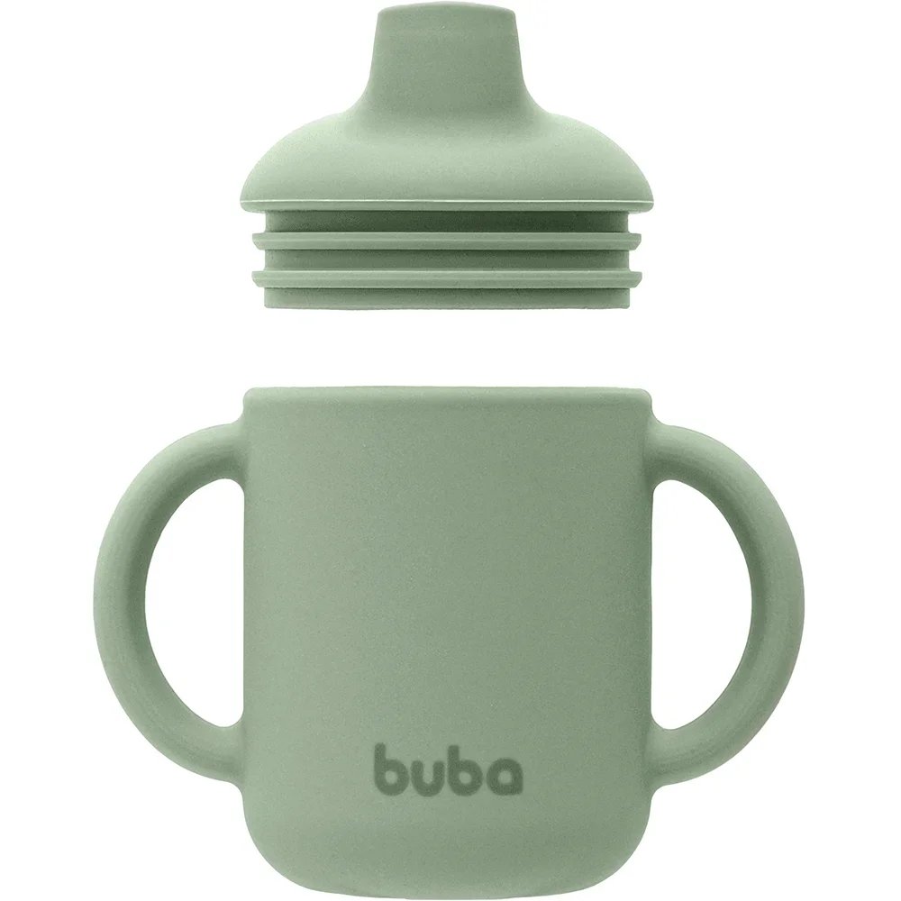 Copo em Silicone Verde Buba
