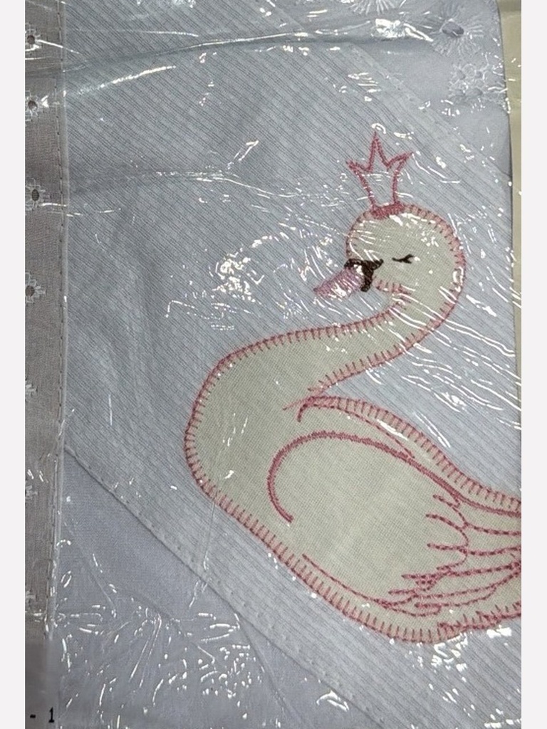 Manta Malha Debrum Cisne Balu Baby 03MMDCISNE