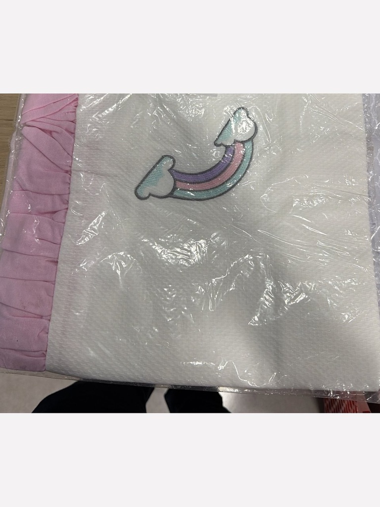 Manta Piquê com Babado Papi 4670