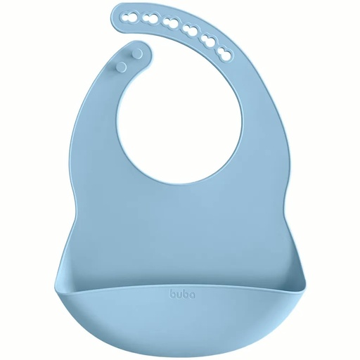 Babador de Silicone com Pega-Migalhas