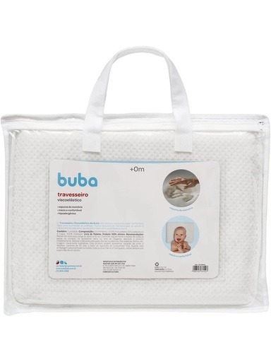 Travesseiro Viscoelástico Anatômico Buba