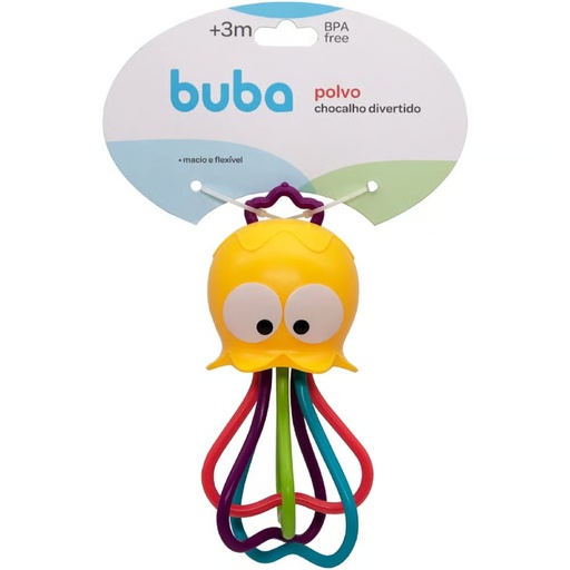 Chocalho Polvo para Bebê
