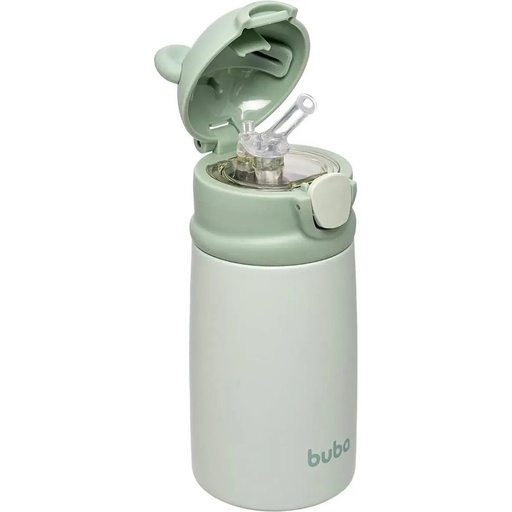 Copo Térmico Parede Dupla Ursinho Verde Buba