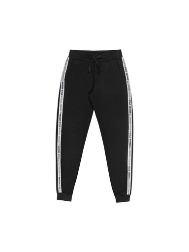 Calça de Moletom Beats com Faixa Lateral para Menina
