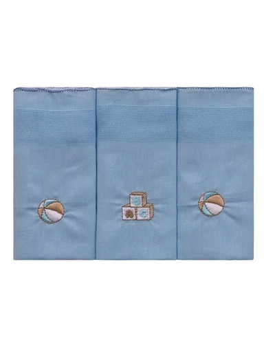 Kit 3 Fraldas Luxo Brinquedos Bublim