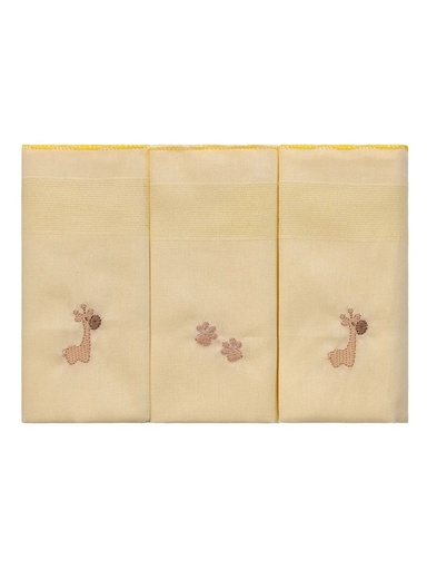 Kit 3 Fraldas Luxo Amigos da Floresta Bublim