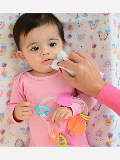 Kit 3 Panos de Boca Estampados Petit para Bebê