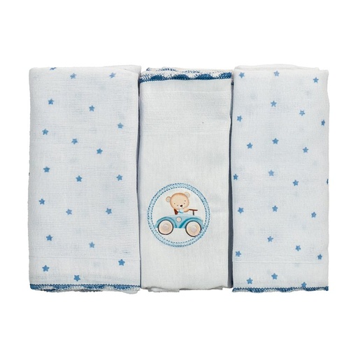 Fralda Bebê Luxo Bublim Urso Carrinho Baby Joy