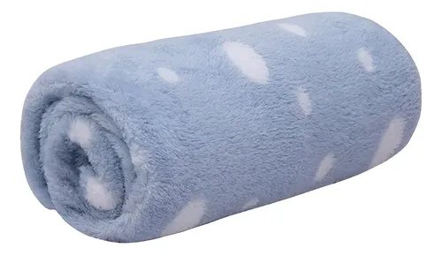 Manta Microfibra Soft de Poá Baby Joy