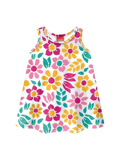 Vestido Estampa de Flores