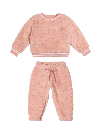 Conjunto Peluciado com Brilho para Menina