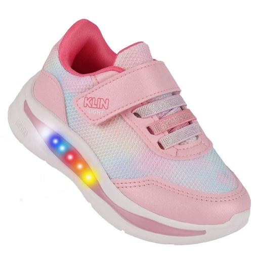 Tênis Klin Flash com Luz de LED para Menina