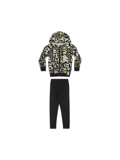 Conjunto Jaqueta Estampada e Legging para Menina