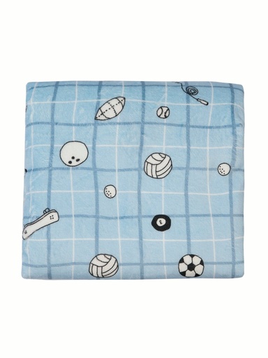 Cobertor Microfibra Esportes Xadrez Baby