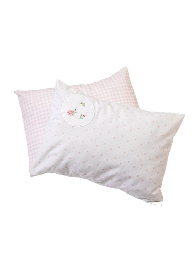 Kit 2 Fronhas Bordadas Floralzinho