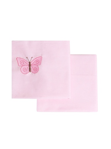 Kit 2 Fronhas Bordadas Borboleta