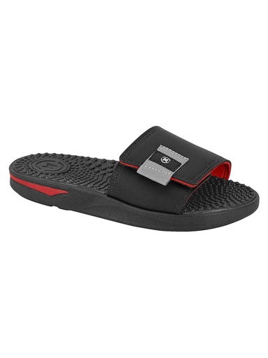 Sandália Slide Molekinho com Velcro para Menino