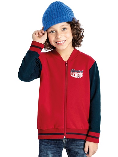 Jaqueta de Moletom com Zíper para Menino