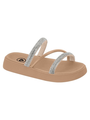 Papete com Tiras de Strass para Menina