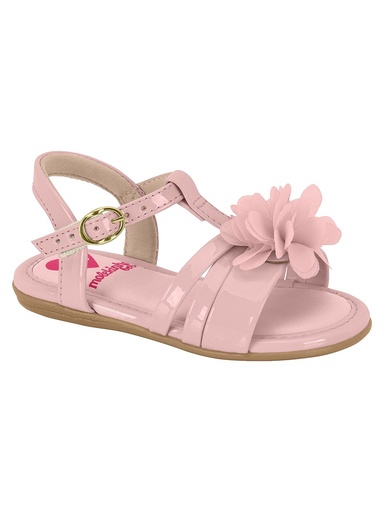Sandália Molekinha com Flor para Menina