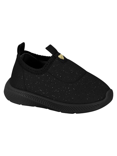 Tênis Slip On Molekinha de Malha com Brilho para Menina