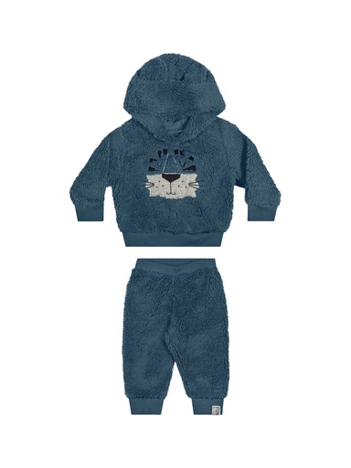 Conjunto Peluciado Ursinho para Menino