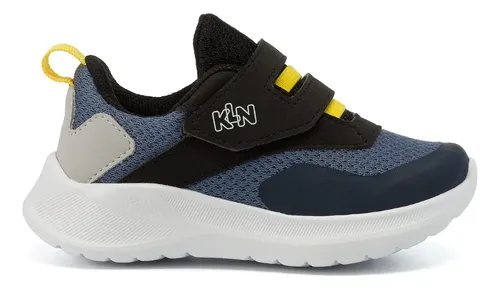Tênis Klin Freedom Chumbo com Velcro