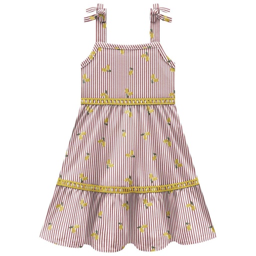 Vestido Kyly Estampa de Limões