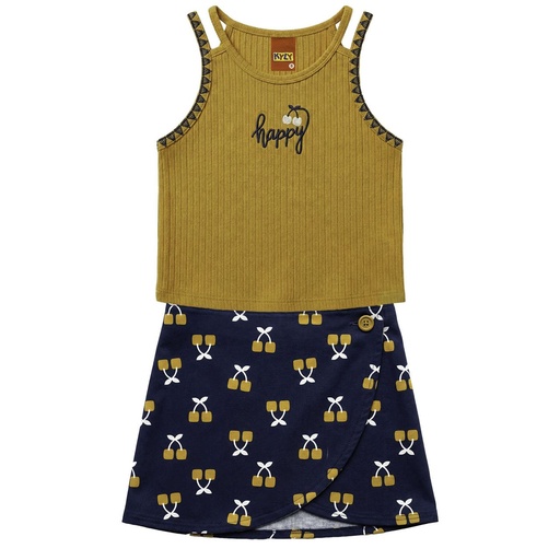 Conjunto Regata Happy Kyly para Menina