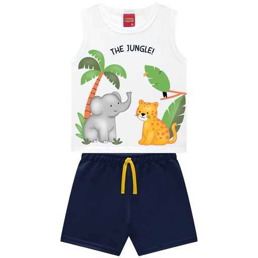 Conjunto Bichinhos da Selva Kyly para Menino