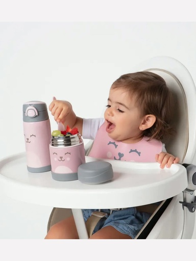 Babador de Silicone Gumy com Pega-Migalhas