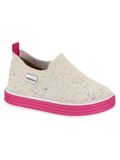 Tênis Slip On Molekinha de Malha para Menina