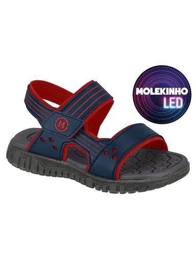 Papete Molekinho Esportiva com LED para Menino