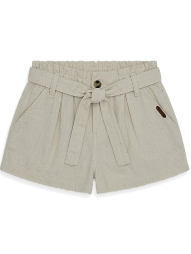Short Clochard com Faixa para Menina