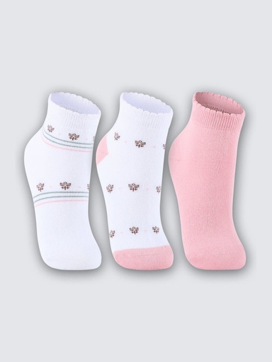 Kit 3 Meias Lupo para Menina