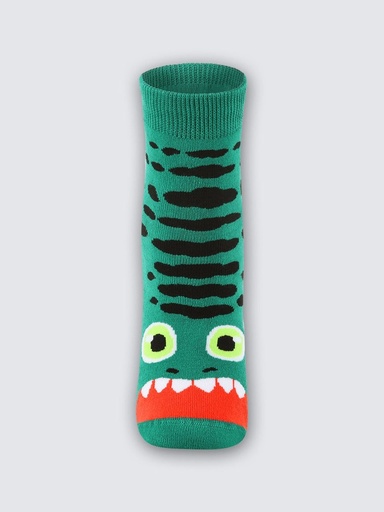 Meia Antiderrapante Lupo com Bichinho