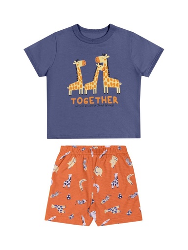 Conjunto Girafas Together Elian para Menino